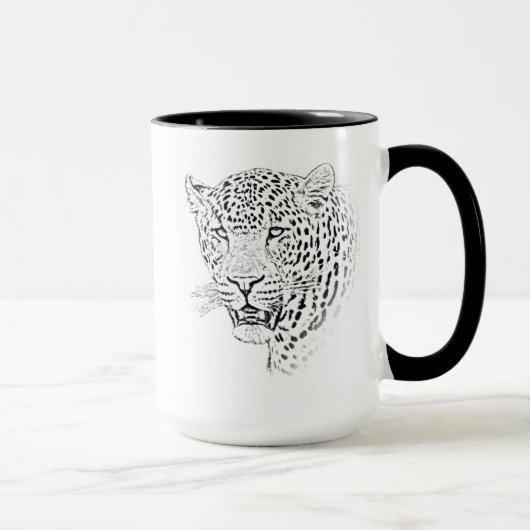 Leopard-Tasse - Afrika-Reihe Tasse (Rechts)