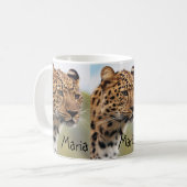 Leopard-Tasse Kaffeetasse (Vorderseite Links)