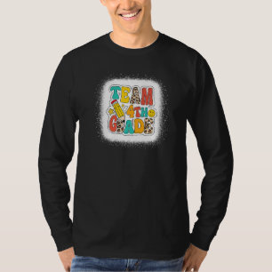 Leopard-Team Viertklässler Lehrer Schüler 1. Tag T-Shirt