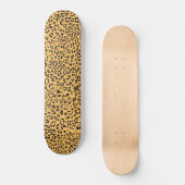 Leopard-Textur Skateboard (Vorderseite)