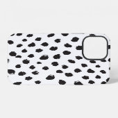 Leopard Textur: Vintage nahtloses Muster. iPhone Hülle (Rückseite (Horizontal))