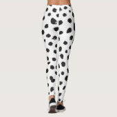 Leopard Textur: Vintages Nahtloses Muster. Leggings (Rückseite)