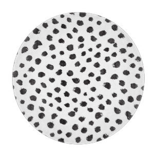 Leopard Textur: Vintages Nahtloses Muster. Schneidebrett