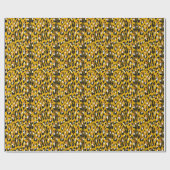 Leopard Texture Animal Print Hintergrund Geschenkpapier (Flach)