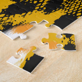 Leopard Texture Animal Print Hintergrund Puzzle (Seite)