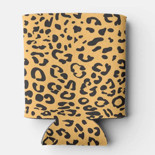 Leopard Texture Dosenkühler (Rückseite)