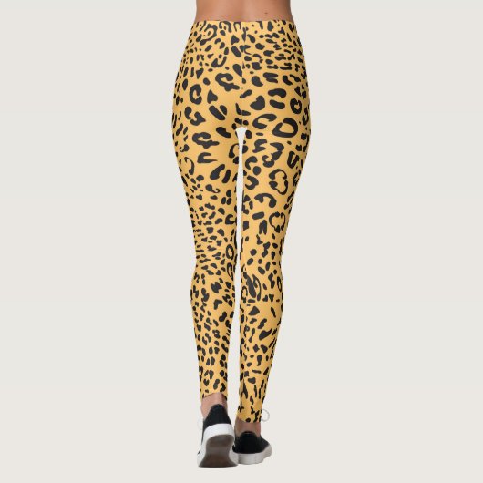 Leopard Texture Leggings (Rückseite)