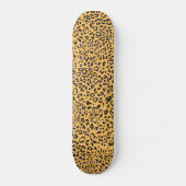 Leopard Texture Skateboard (Vorderseite)