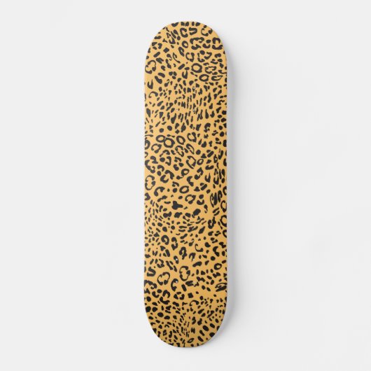 Leopard Texture Skateboard (Vorderseite)