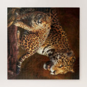 LEOPARD "THE WILD NIGHT" PUZZLE (Horizontal)
