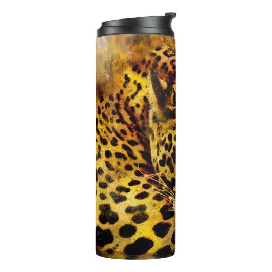 Leopard Thermosbecher (Nach links gedreht)
