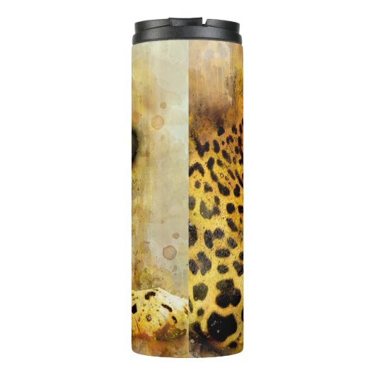 Leopard Thermosbecher (Rückseite)