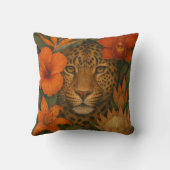 Leopard Throw Pillow Kissen (Rückseite)