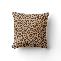 "Leopard" Throw Pillow
