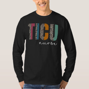 Leopard Ticu Nurse T-Shirt Trauma Intensivstation