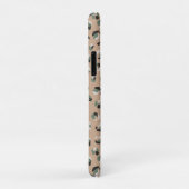 Leopard Tier Beige Modern Case-Mate iPhone Hülle (Hinten/Rechts)