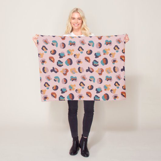 Leopard Tier Fleecedecke (Beispiel)