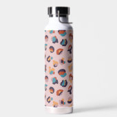 Leopard Tier Rosa Modern Trinkflasche (Links)