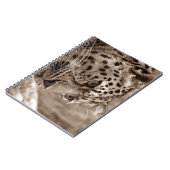 Leopard, Tier, Safari Notizblock (Linke Seite)