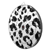 LEOPARD TIERDRUCK DARTSCHEIBE (Vorderseite rechts)