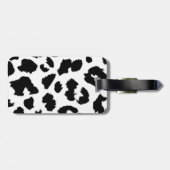 LEOPARD TIERDRUCK GEPÄCKANHÄNGER (Rückseite horizontal)