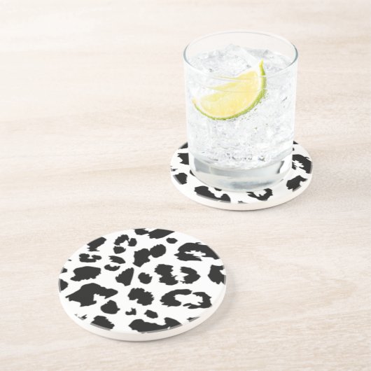 LEOPARD TIERDRUCK GETRÄNKEUNTERSETZER (Seite)