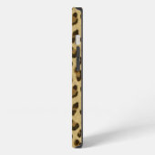 Leopard-Tierdruck-Hautmuster iPhone Hülle (Linke Seite)