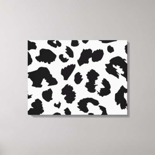 LEOPARD TIERDRUCK LEINWANDDRUCK (Vorderseite)