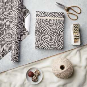Leopard-Tierdruck Moderne Brautparty Geschenkpapier