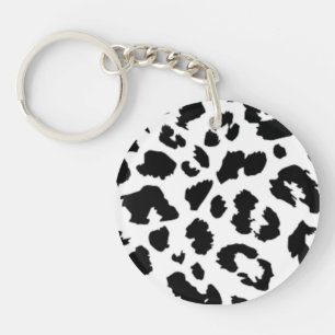 LEOPARD TIERDRUCK SCHLÜSSELANHÄNGER