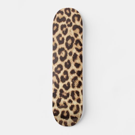 Leopard-/Tierdruck-Skateboard Skateboard (Vorderseite)