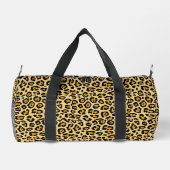 Leopard-Tierdruckmuster Duffle Bag (Rückseite)