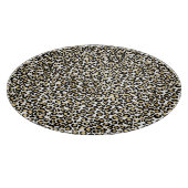 LEOPARD TIERDRUCKSCHALTFLÄCHE SCHNEIDEBRETT (Ecke)