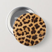 Leopard-Tierhaut-Druck Button (Vorne & Hinten)