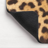 Leopard-Tierhaut-Druck Mousepad (Ecke)