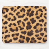 Leopard-Tierhaut-Druck Mousepad (Vorne)