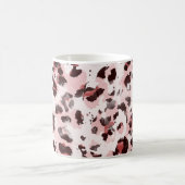 Leopard Tierhaut: Gefärbte Krawatte Elegance. Kaffeetasse (Mittel)