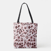 Leopard Tierhaut: Gefärbte Krawatte Elegance. Tasche (Rückseite)