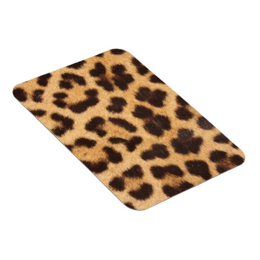 Leopard-Tierhautdruck Magnet (Rechte Seite)