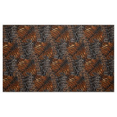 Leopard-Tiger-Hauttrendy Stoff (Fat Quarter (45,7 x 55,9 cm))
