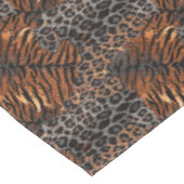 Leopard Tiger Skin Mode Tischdecke (Schrägansicht)