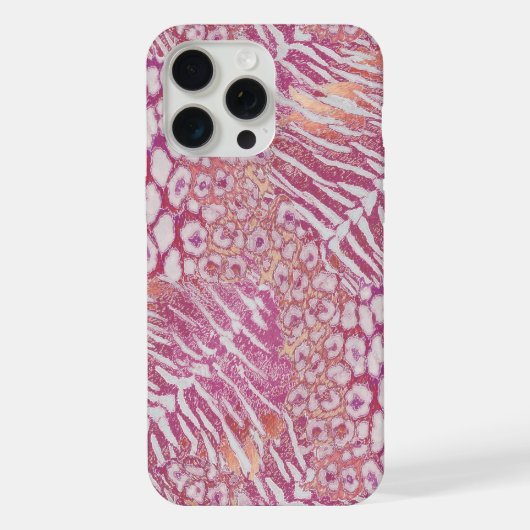 Leopard Tiger Skin trendy iPhone Hülle (Rückseite)