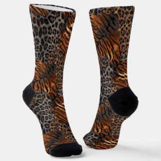 Leopard Tiger Skin trendy Socken
