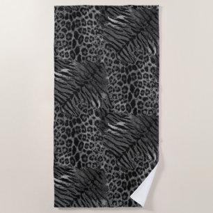 Leopard Tigerhaut Trendhandtuch Strandtuch