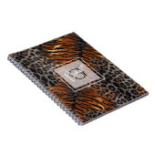 Leopard-Tigerhaut-Trendnotebook Notizblock (Rechte Seite)