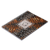 Leopard-Tigerhaut-Trendnotebook Notizblock (Linke Seite)