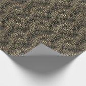 Leopard-Tigerhaut-Trendpapier Geschenkpapier (Ecke)