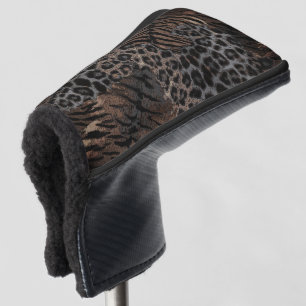 Leopard-Tigerhaut, trendy Golf-Kopfbedeckung Golf Headcover