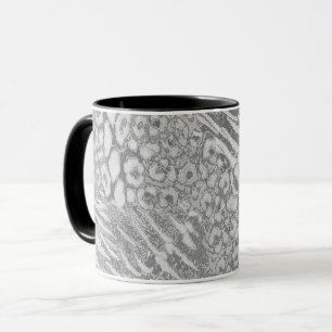 Leopard-Tigerhaut-Trendy Zwei-Tone-Tasse Tasse