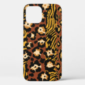 Leopard, Tigerhäute, wildes Muster. Case-Mate iPhone Hülle (Rückseite)